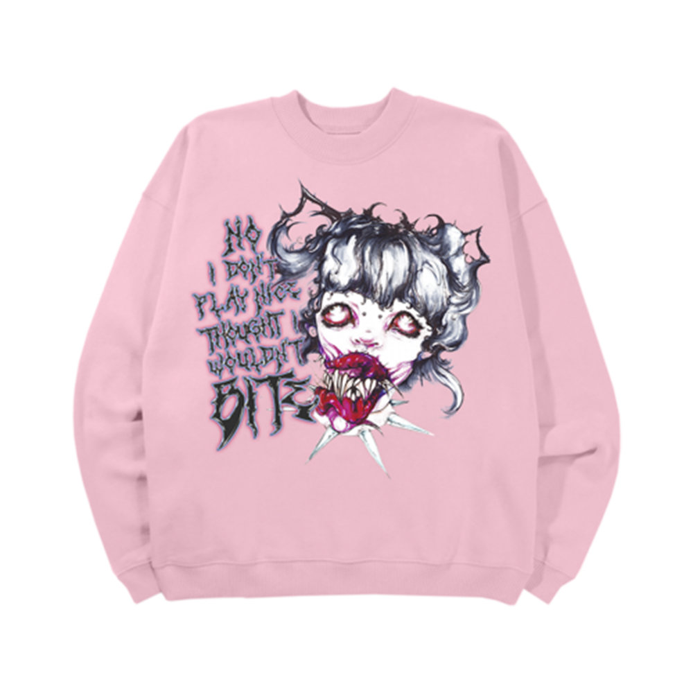"NO I DON'T PLAY NICE" CREWNECK FRONT
