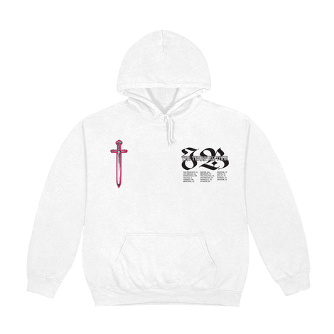 The Terrified Tour Date Hoodie Front