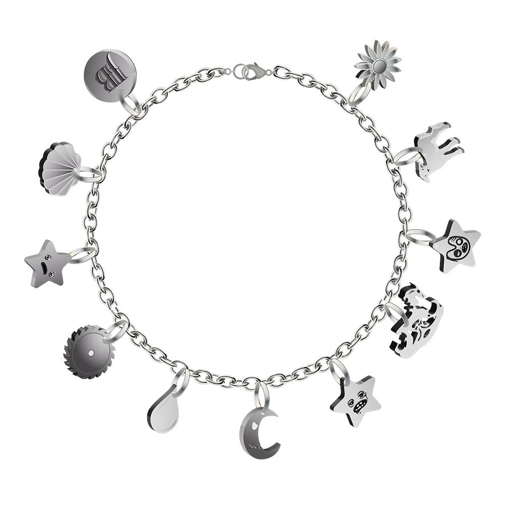 Traumatic Livelihood Charm Bracelet