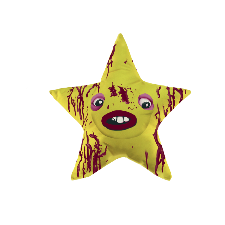 Terrified Star Plush Toy